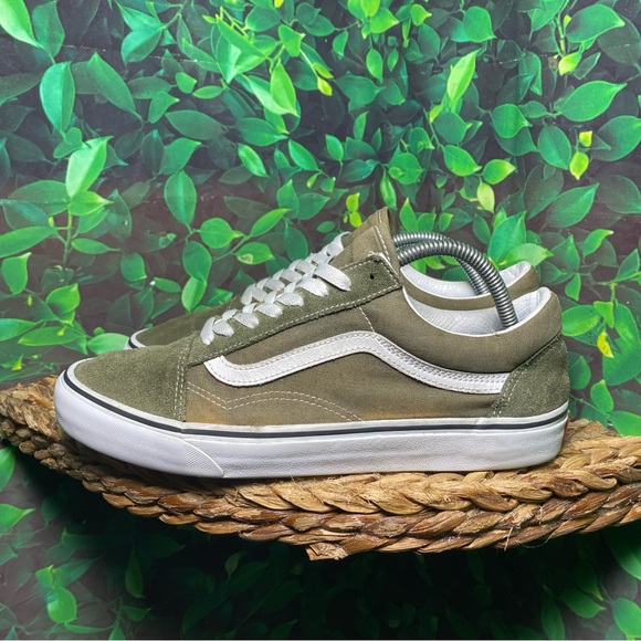 Vans old skool green white - Picture 3 of 7